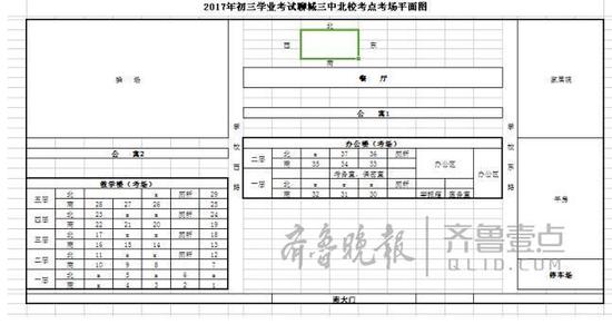 聊城15078名初三学生15日参加中考，来看看考场分布