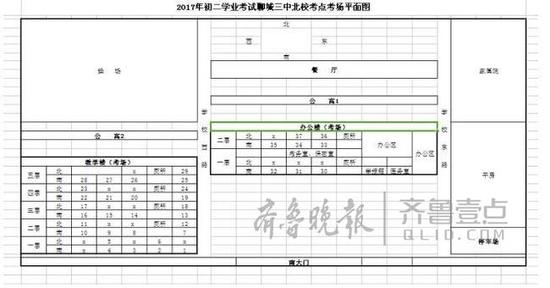 聊城15078名初三学生15日参加中考，来看看考场分布