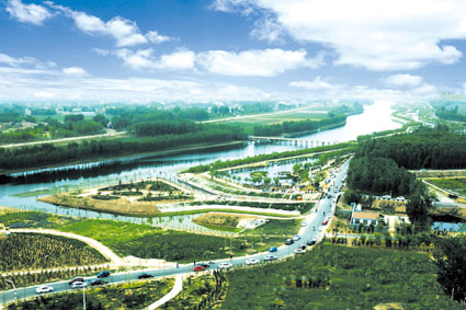 禹城市徒骇河国家湿地公园风景区