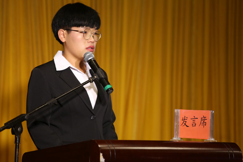 青岛市儿童福利院保育员宫萍宣讲
