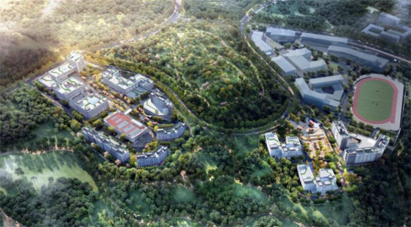 青岛中德智能制造技师学院效果图