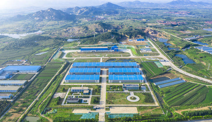 这是山东省海阳市东方航天港固体火箭总装测试基地（资料照片）。新华社发（聂东磊 摄）