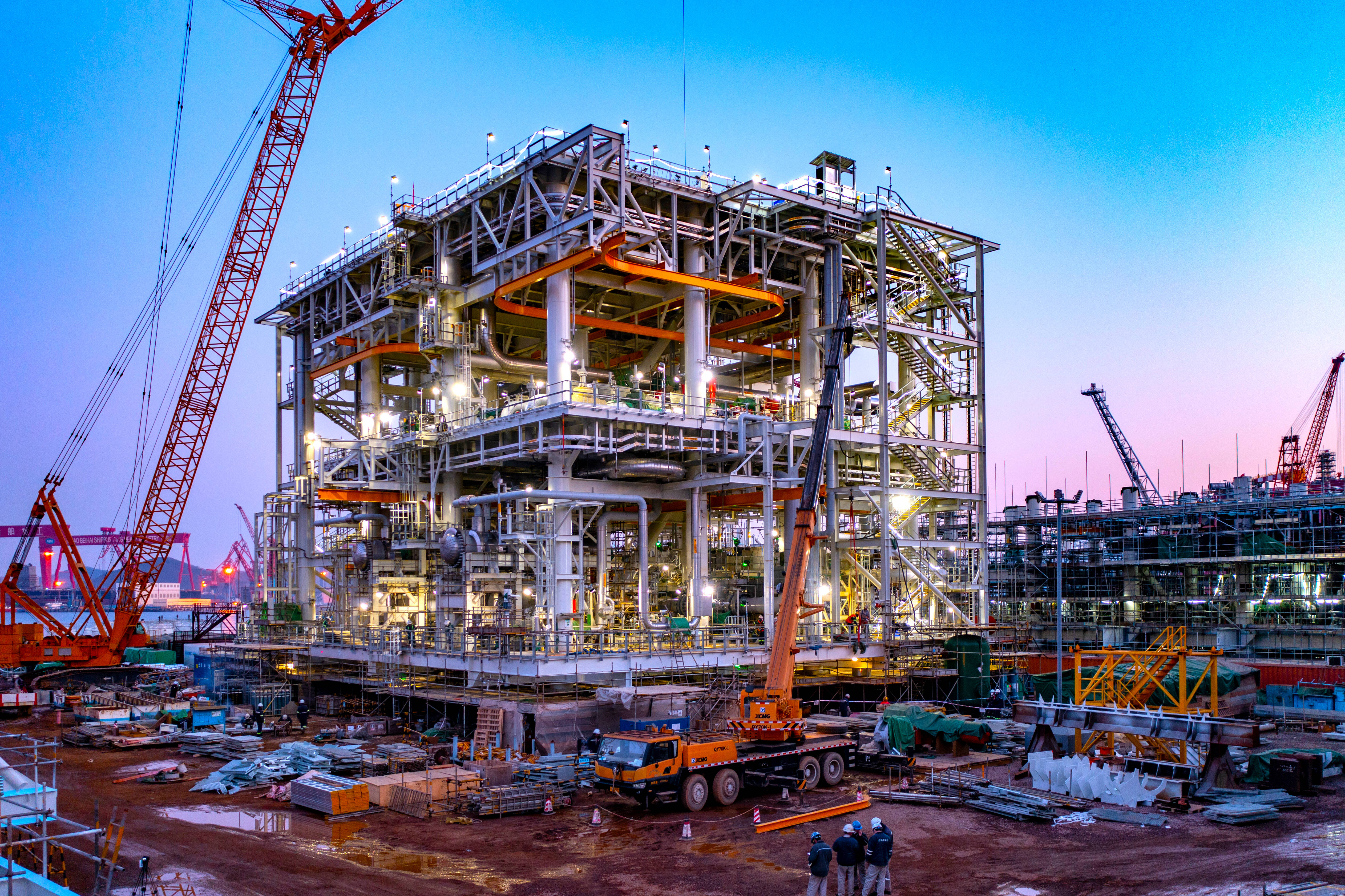 加拿大LNG项目首次实现一体化建造。