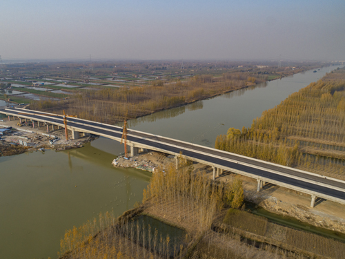 环湖大道东线白马河桥 环湖大道东线白马河桥