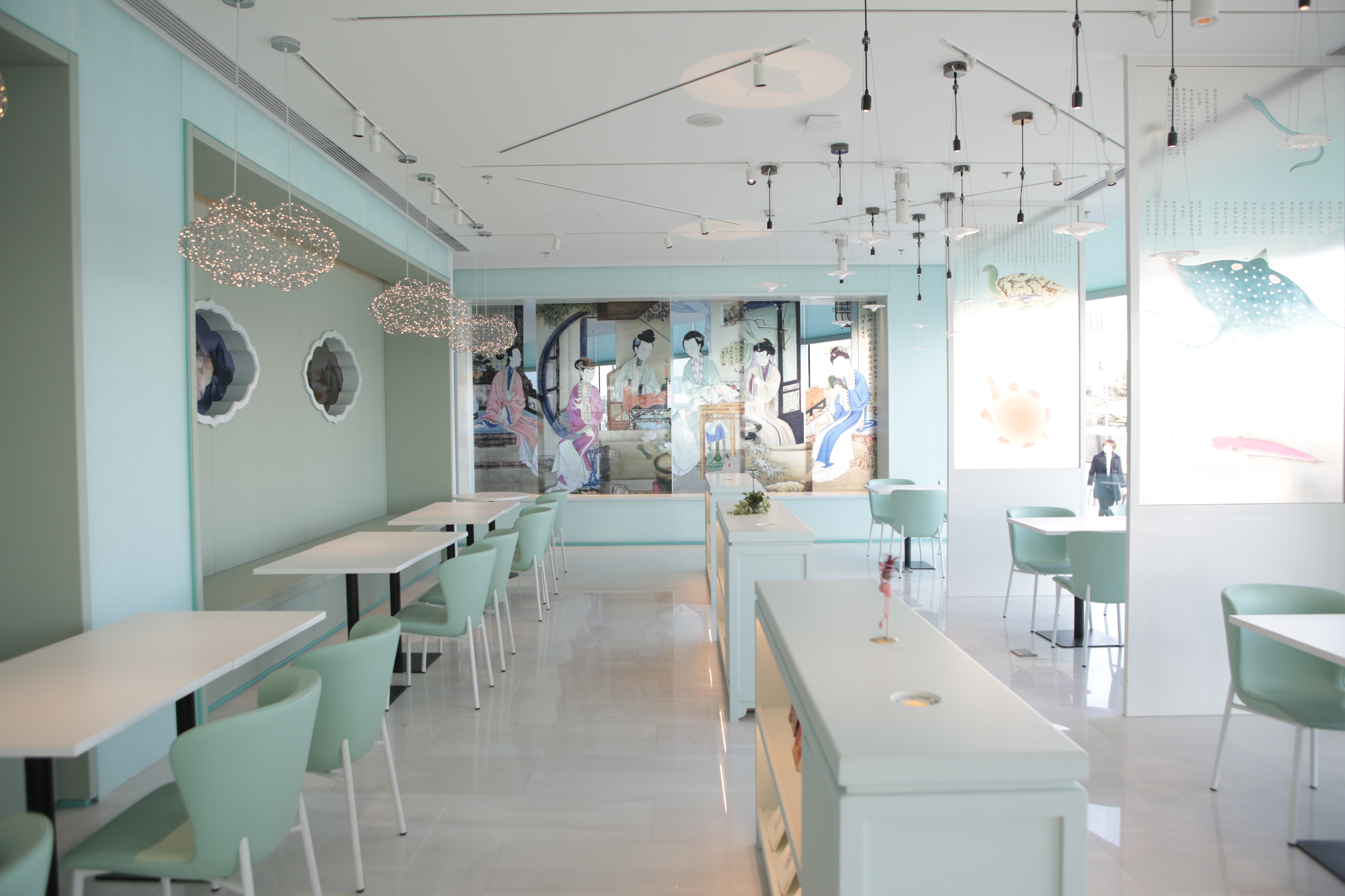 海错咖啡厅内景