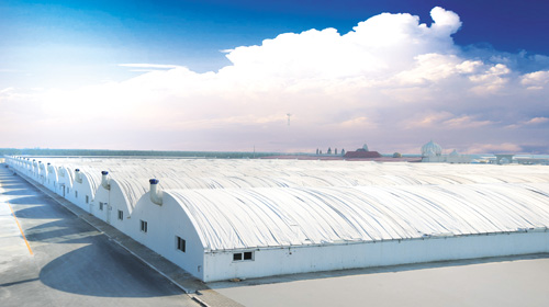 循环水养殖车间外景