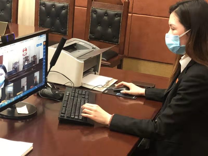 2月10日上午，周村区互联网法庭首案顺利开庭审理。