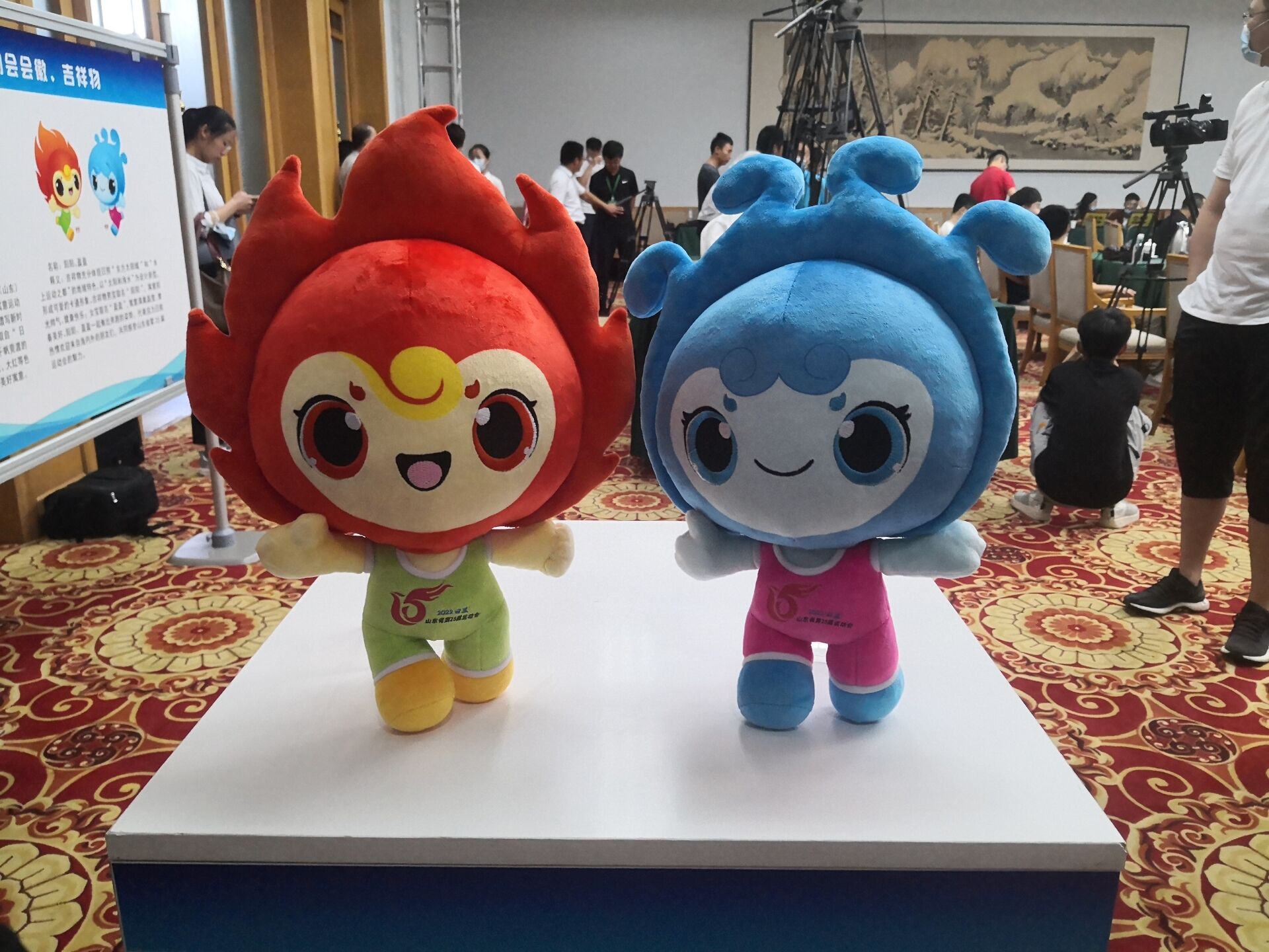 红脸猴母子