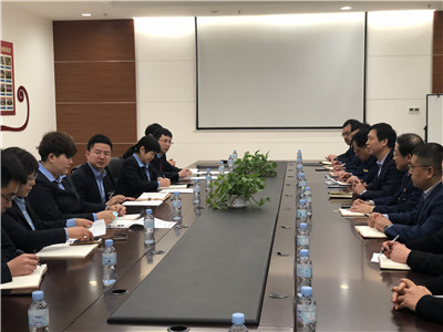 威海高新区市场监督管理局与威高集团对接会 威海高新区市场监督管理局与威高集团对接会