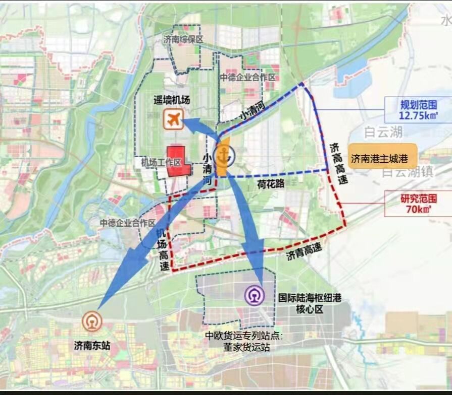 小清河济南港主港片区启动招商
