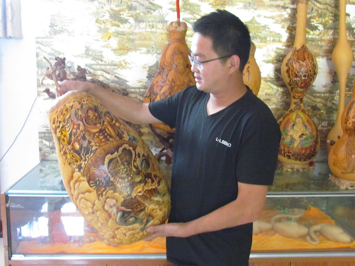 银郭庄烙画葫芦