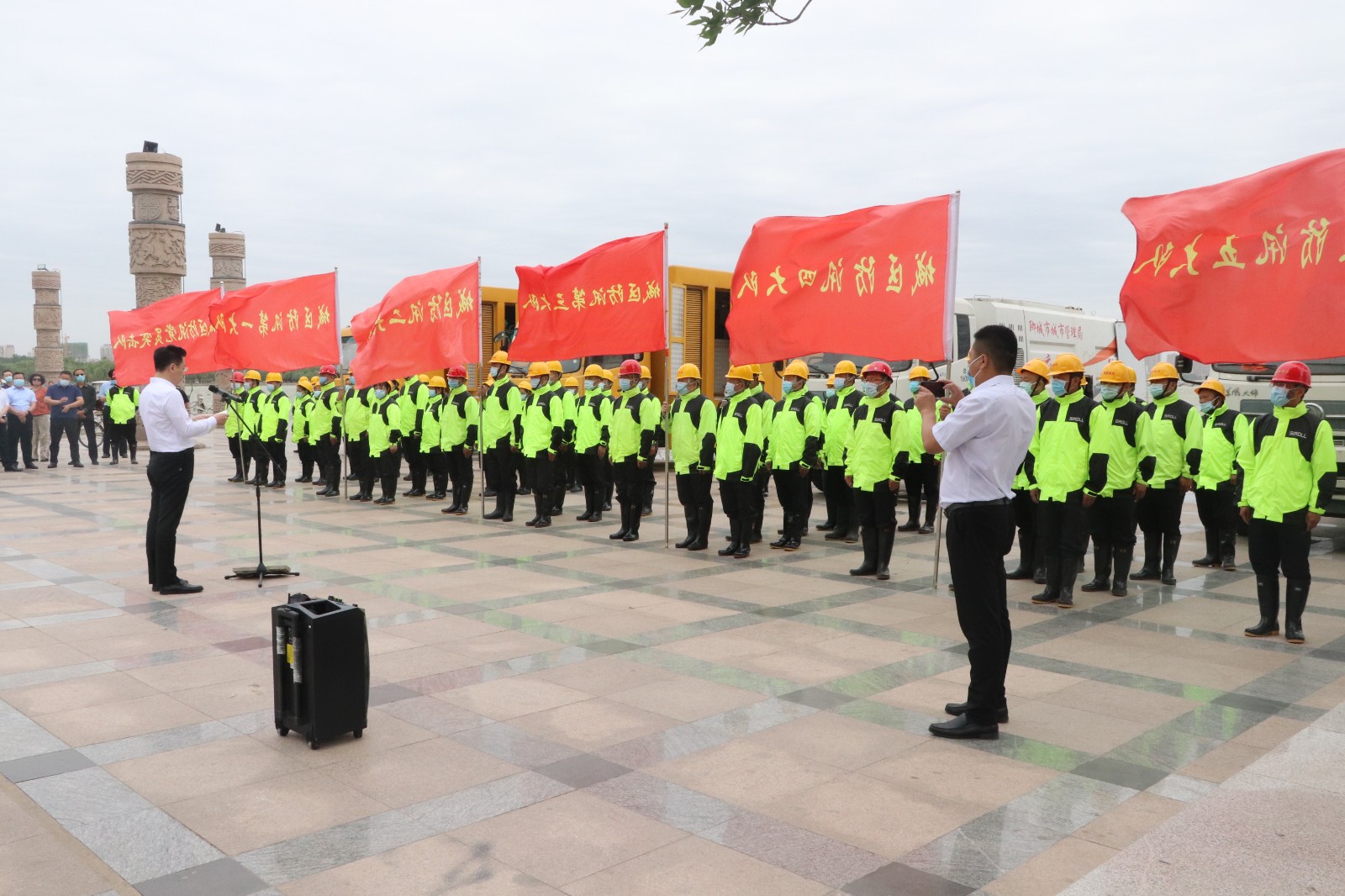 城区防汛演练