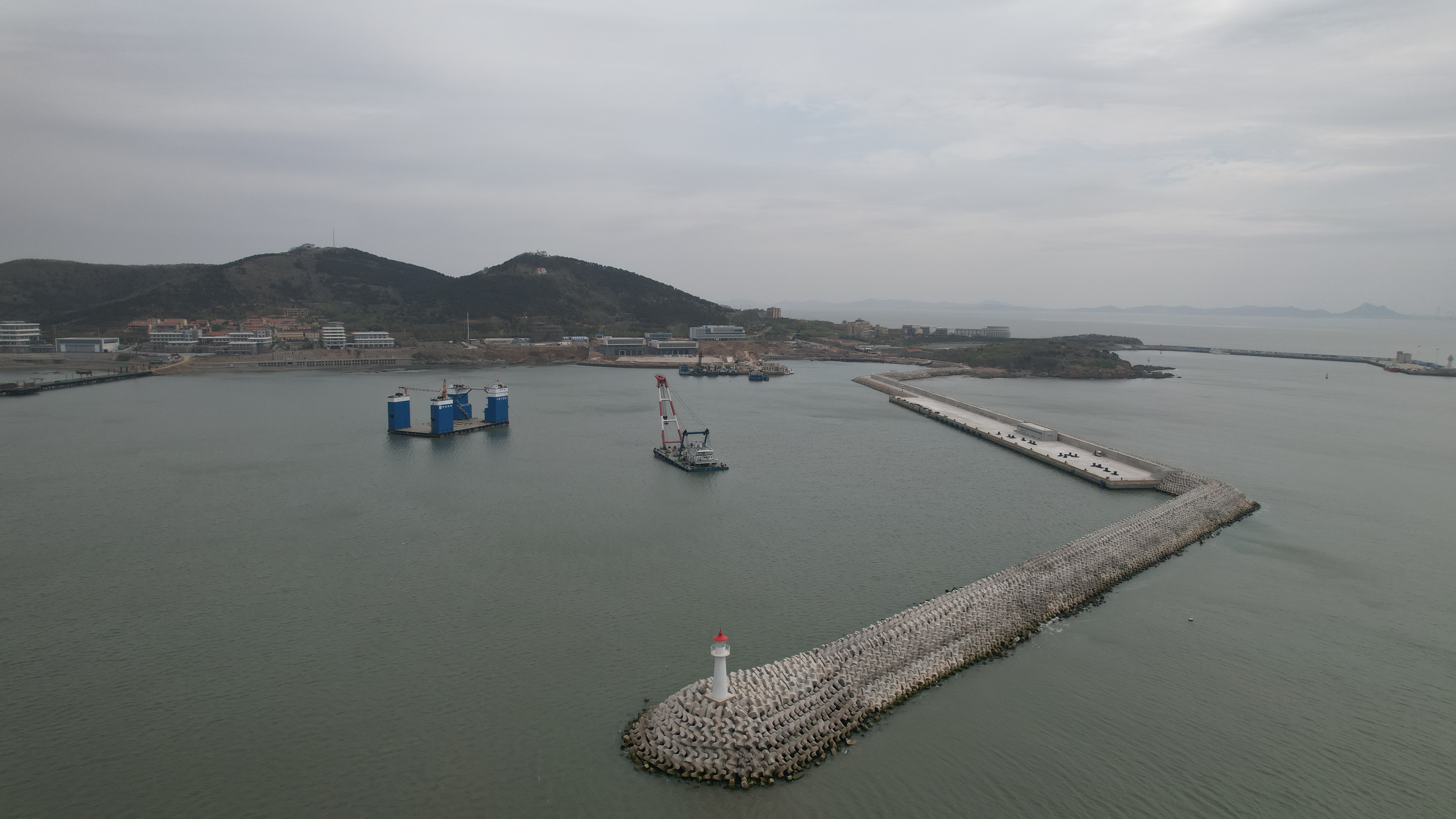 大洋钻探船母港之一！我国大洋钻探船北部码头在青岛启用