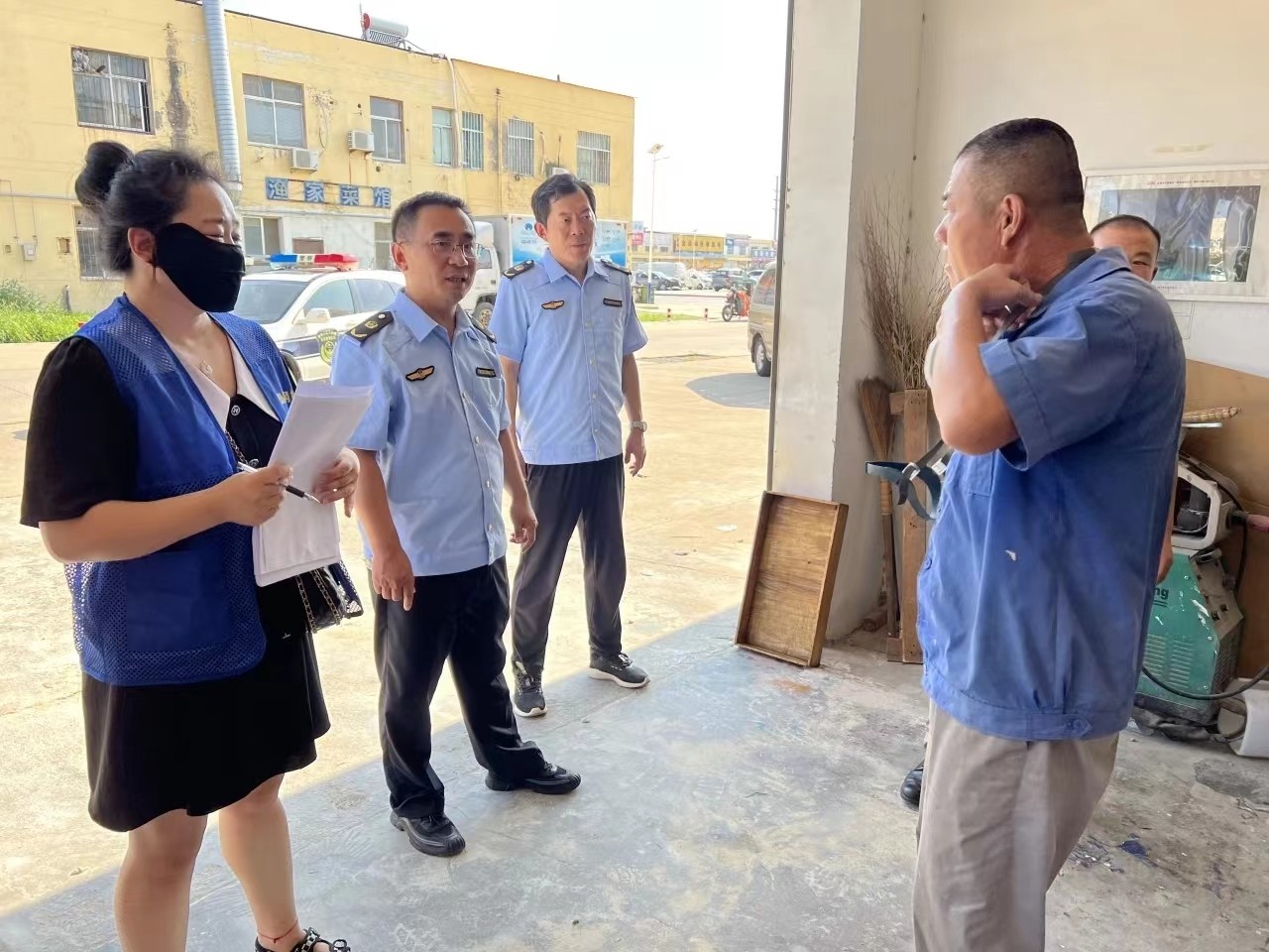 “合用场所”专项检查,安全隐患不留死