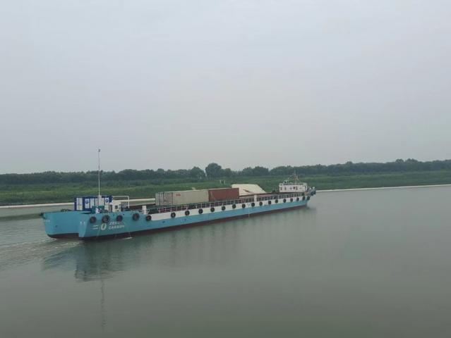 （今年7月21日，小清河正式恢复通航。）