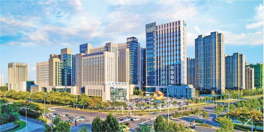 □资料片 潍坊市加快打造创新创业公共服务平台和产业加速平台——蓝色智谷。