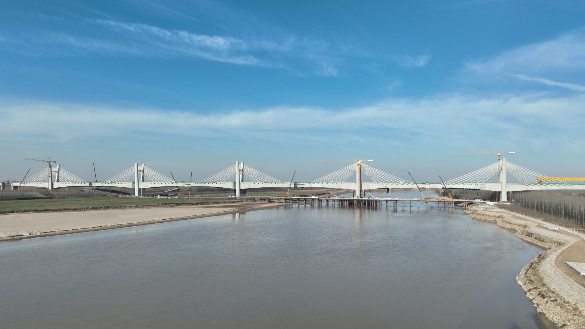 长清黄河大桥图片
